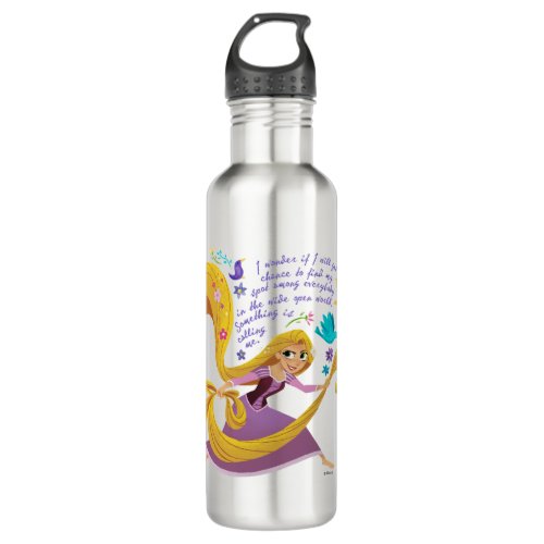 Tangled  Rapunzel _ Something is Calling Me Water Bottle