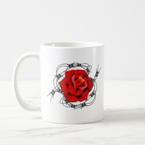 Tangled Rose Coffee Mug