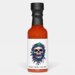 Tangled Skullmas � Funny Xmas Skeleton Hot Sauces