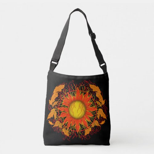 Tangled Sun Crossbody Bag