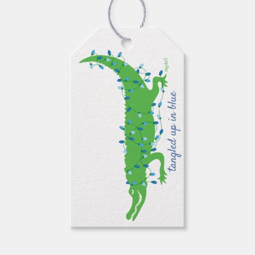 Tangled Up in Blue Gift Tag