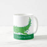 Tangled Up in Blue Mug<br><div class="desc">A bit of gator holiday humor here.  This is a wonderful mug that you can change the message on to anything you like or purchase as is.</div>