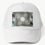 Tangled up in blue trucker hat