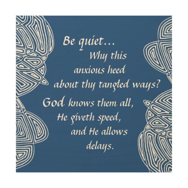 Tangled Ways Wood Wall Decor (Front)