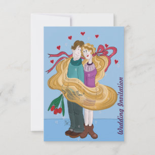 Tangled Wedding Invitation