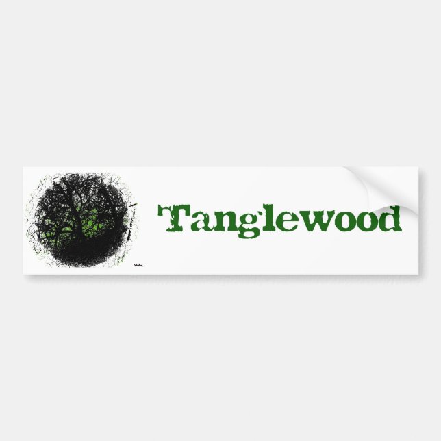 Tanglewood Bumper Sticker (Front)