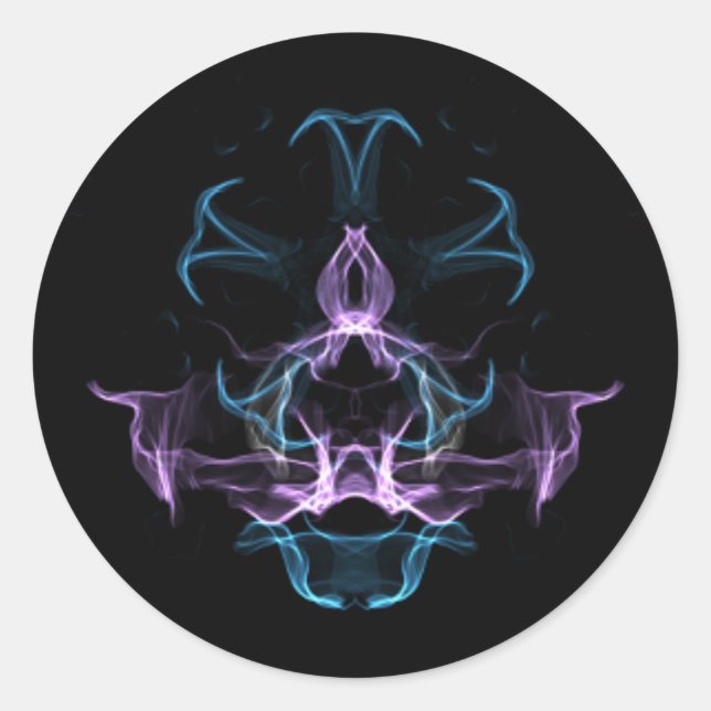 Tanglinga 1 classic round sticker (Front)