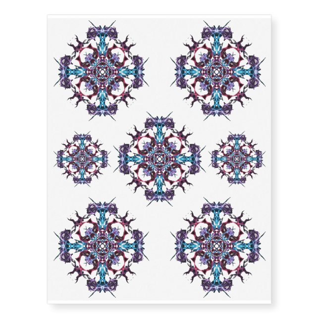 Tanglinga 24 temporary tattoos (Front)