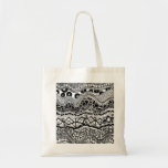 Tangly Waves Tote Bag