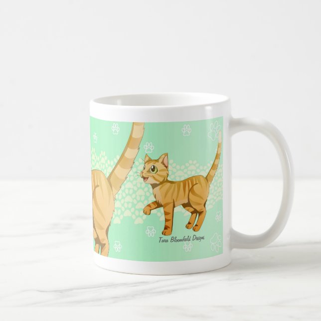 Tango-Bunny Cat Mug (Right)