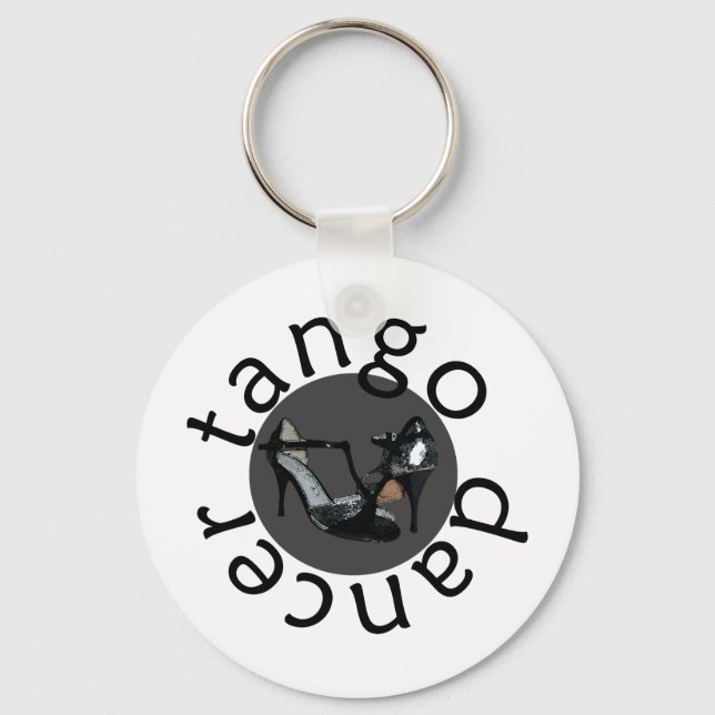 Tango Dance cool design! Keychain (Front)