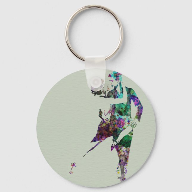 Tango Dance Keychain (Front)