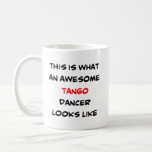 tango dancer amazing coffee mug