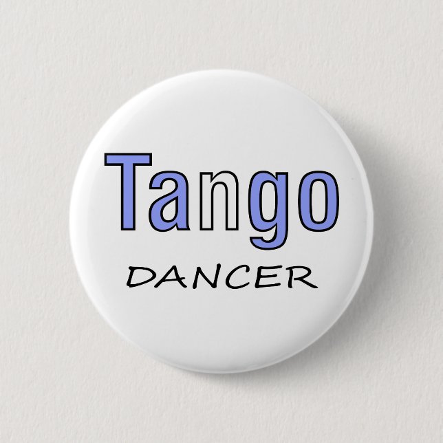 Tango Dancer exclusive design! Button (Front)