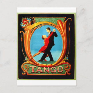 Tango Dancer Postcard