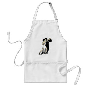 Tango Dancers Adult Apron