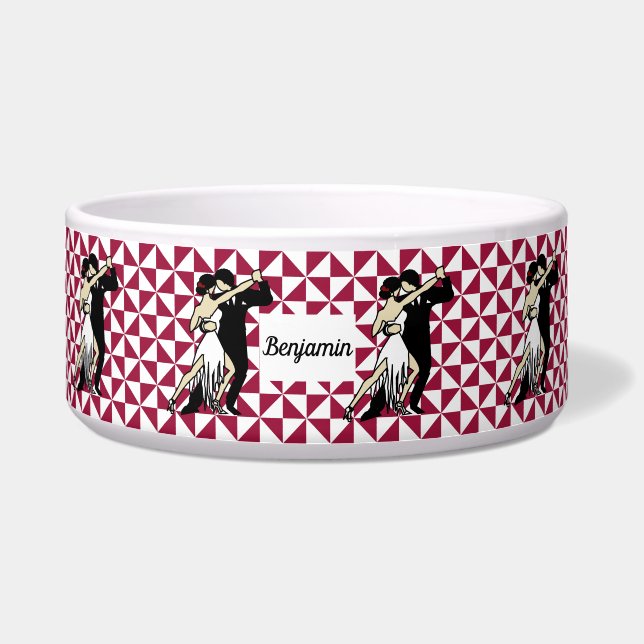 Tango Dancers Bowl (Front)