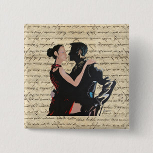 Tango dancers button