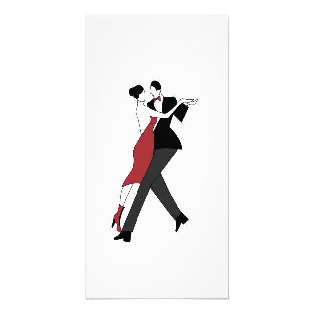 tango dancers card (Front)
