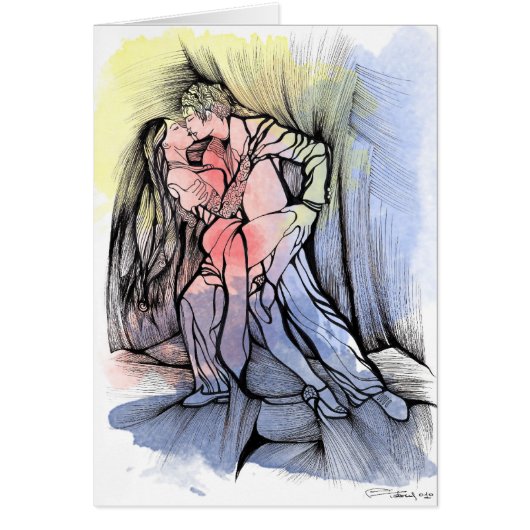 Tango Dancers Cards (Front)