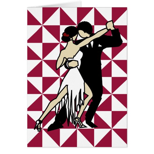 Tango Dancers Cards (Front)