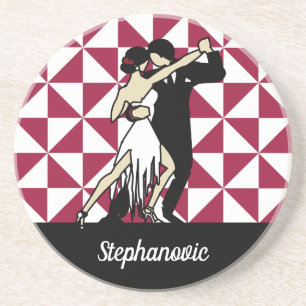 Tango Dancers Coaster