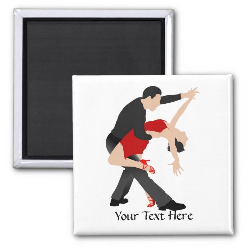 Tango Dancers customized Magnet