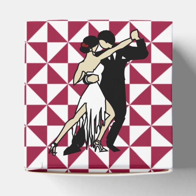 Tango Dancers Favor Boxes (Top)