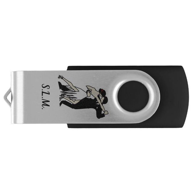 Tango Dancers Flash Drive (Back)