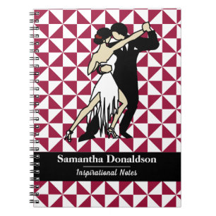Tango Dancers Notebook