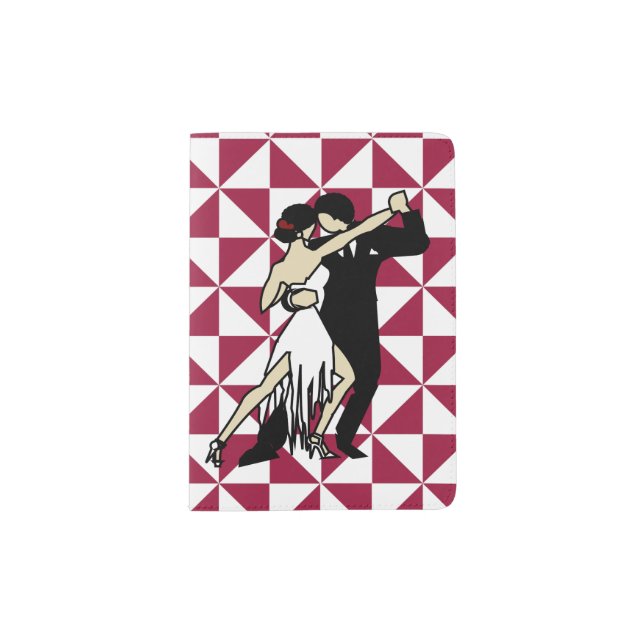 Tango Dancers Passport Holder (Front)