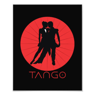 Tango Dancers Photo Print