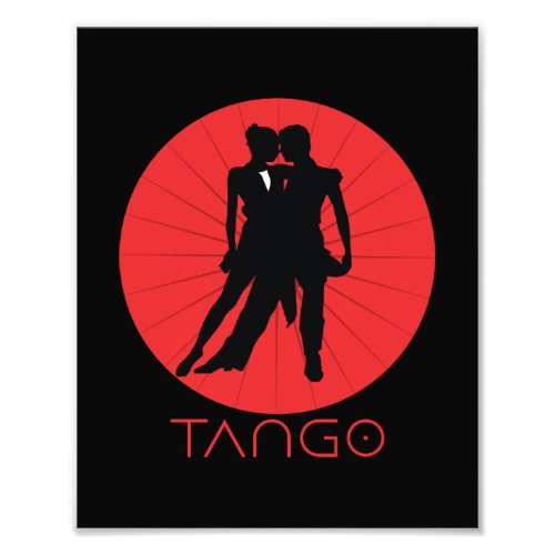 Tango Dancers Photo Print