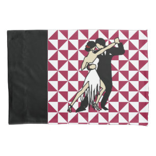 Tango Dancers Pillow Case