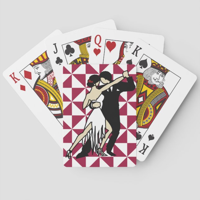 Tango Dancers Poker Cards (Back)