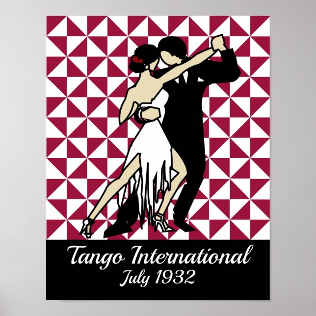 Tango Dancers Poster (Front)