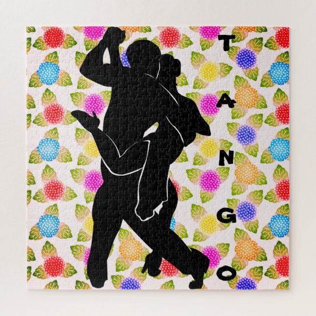 Tango Dancers Puzzle Gift (Vertical)