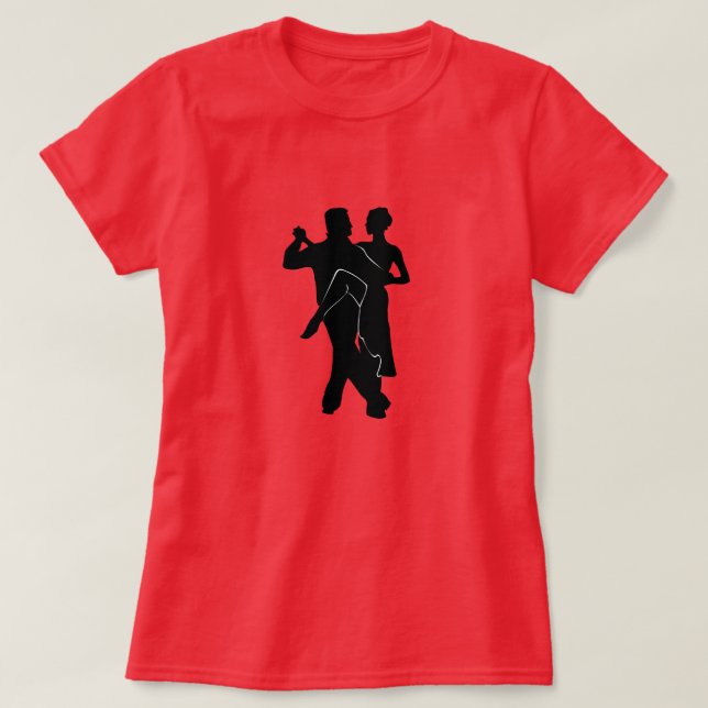 Tango Dancers T-Shirt (Design Front)