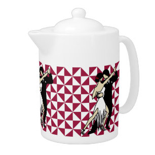 Tango Dancers Teapot