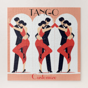 Tango Dancers Thunder_Cove Jigsaw Puzzle