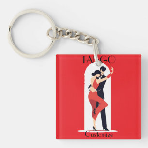 Tango Dancers Thunder_Cove Keychain