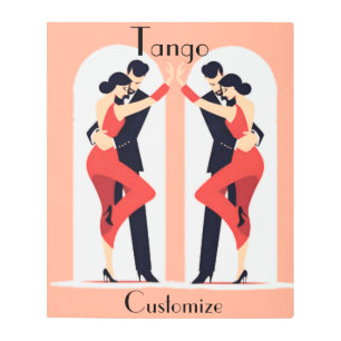 Tango Dancers Thunder_Cove Metal Print
