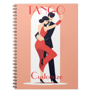 Tango Dancers Thunder_Cove Notebook