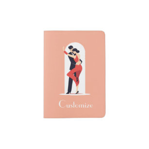Tango Dancers Thunder_Cove Passport Holder