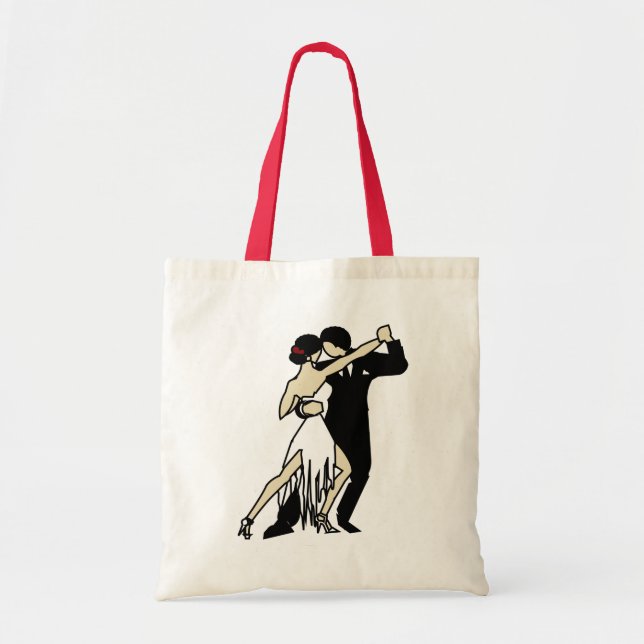 Tango Dancers Tote Bag (Front)