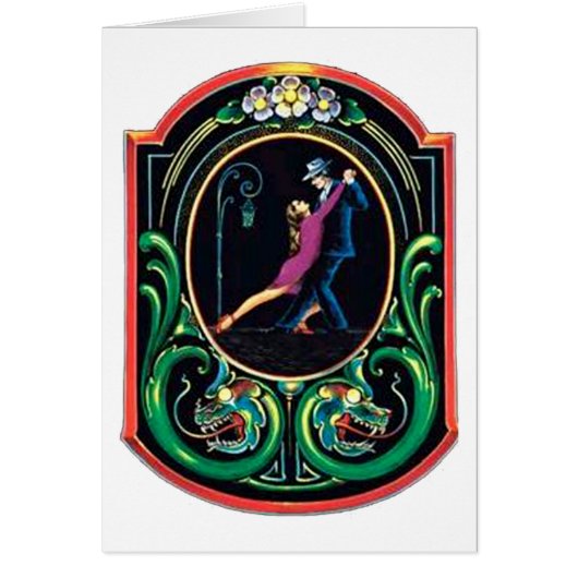 Tango design! Tango Art! Cards (Front)