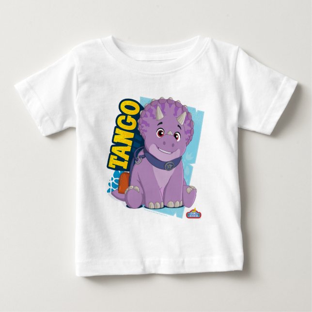 Tango | Dino Ranch Baby T-Shirt (Front)