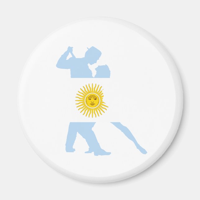 Tango Flag Magnet (Front)