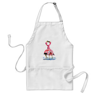 Tango Flamingo - Love Adult Apron