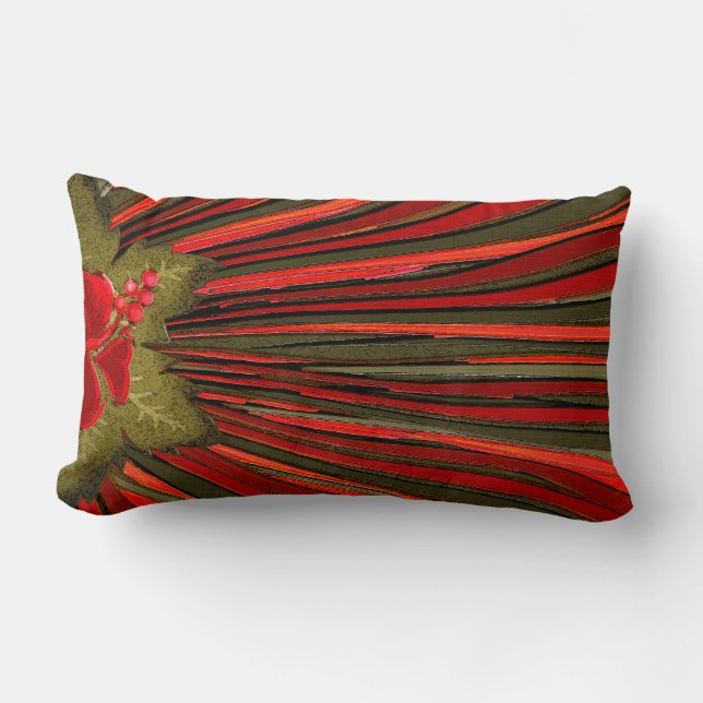 Tango Flower (21x13 inch Pillow) Lumbar Pillow (Front)
